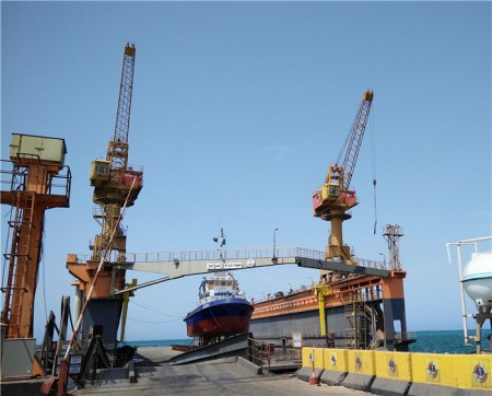 Floating Dock Crane